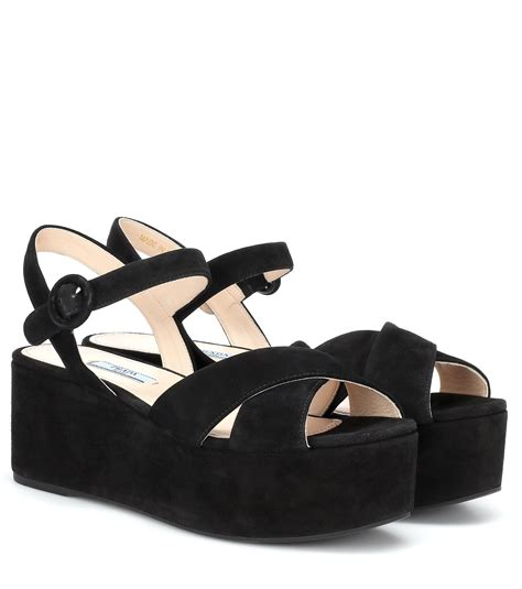 prada platform sandals